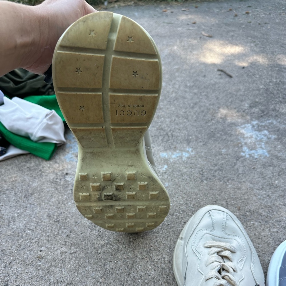 Shoes wore 4 times.